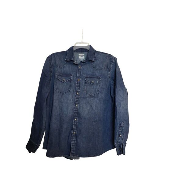 OLD NAVY WOMENS DARK DENIM JACKET   RJ0503D2 - Picture 2 of 4